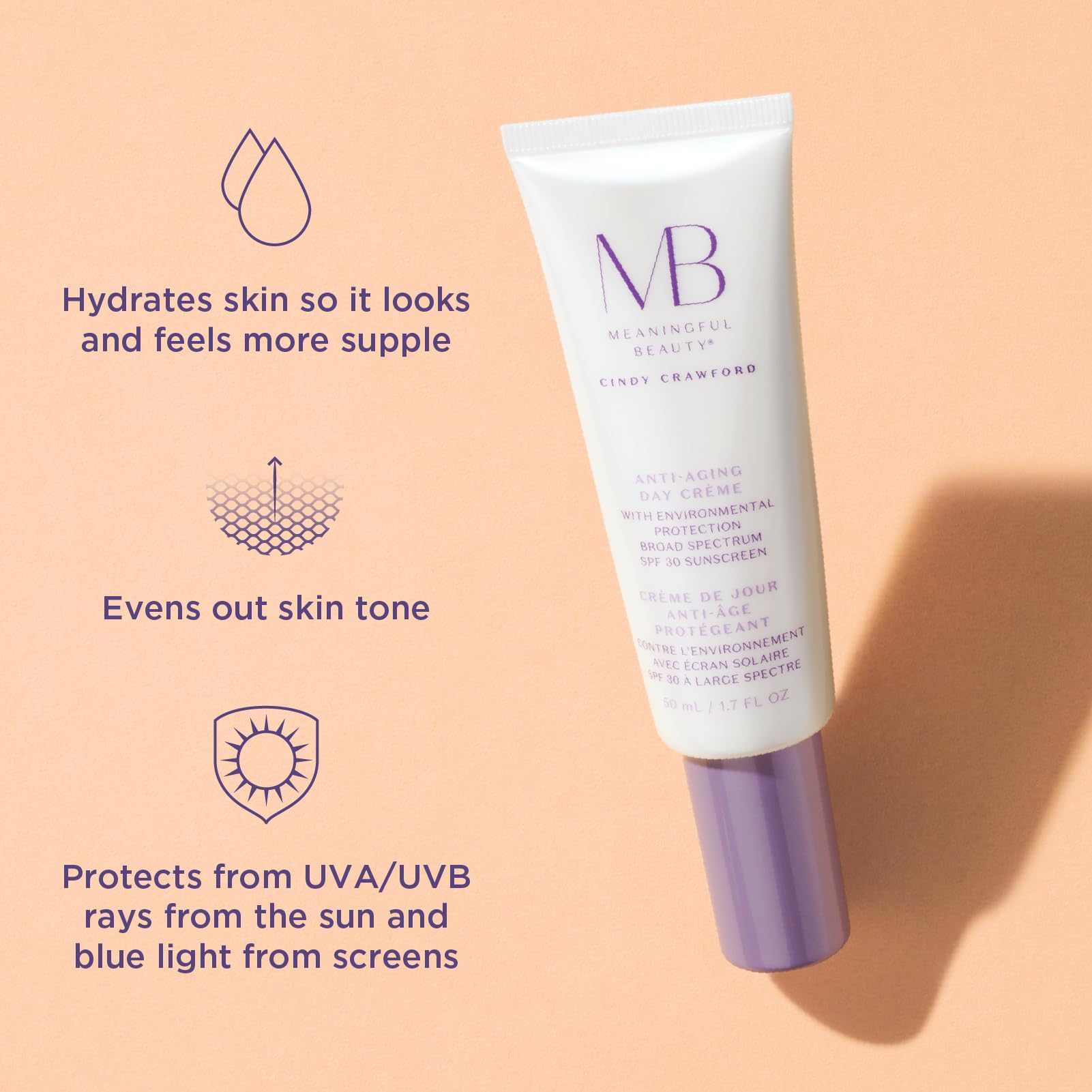 Foto 5 pulgar | Kit De Cuidado De La Piel Meaningful Beauty Antienvejecimiento Con Sérum De Melón, 7 Piezas - Venta Internacional.