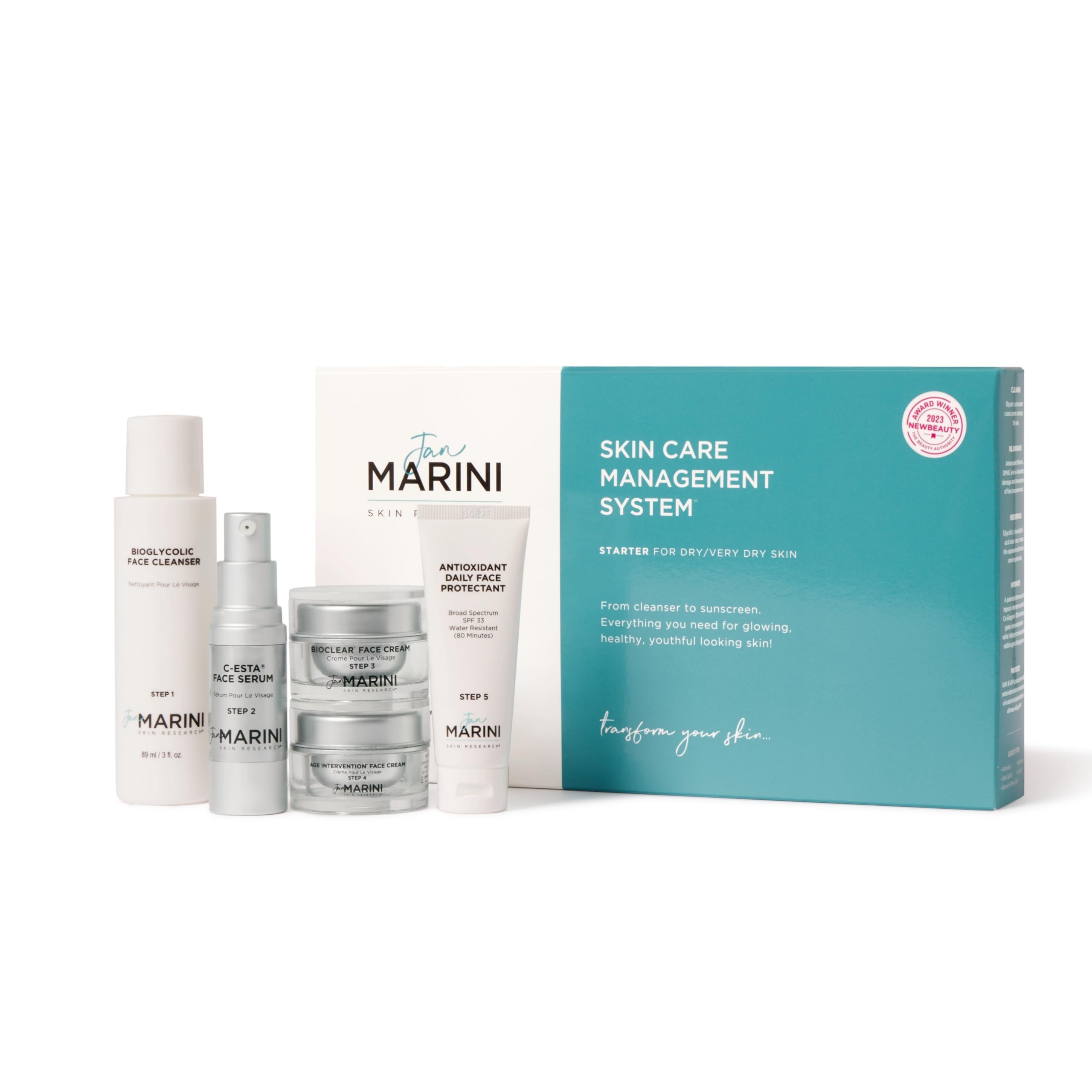 Foto 1 | Set Para El Cuidado De La Piel Jan Marini Starter Con Limpiador, Sérum Y Crema - Venta Internacional.