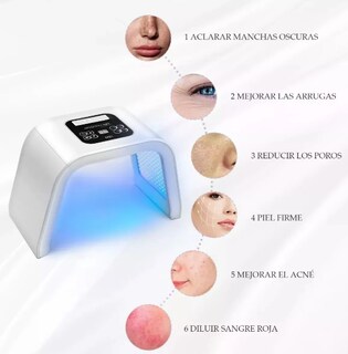 Foto 4 | Máquina Xtellar Facial Led 7 Colores Para Cara Y Cuello Cosmético