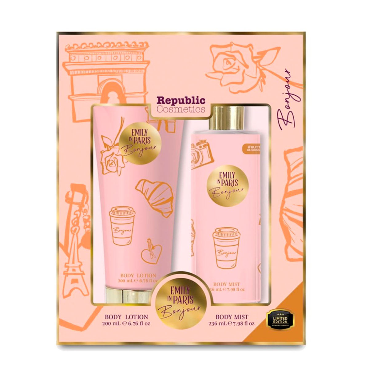 Emily In Paris, Perfume + Lociã³n Corporal ''bonjour''
