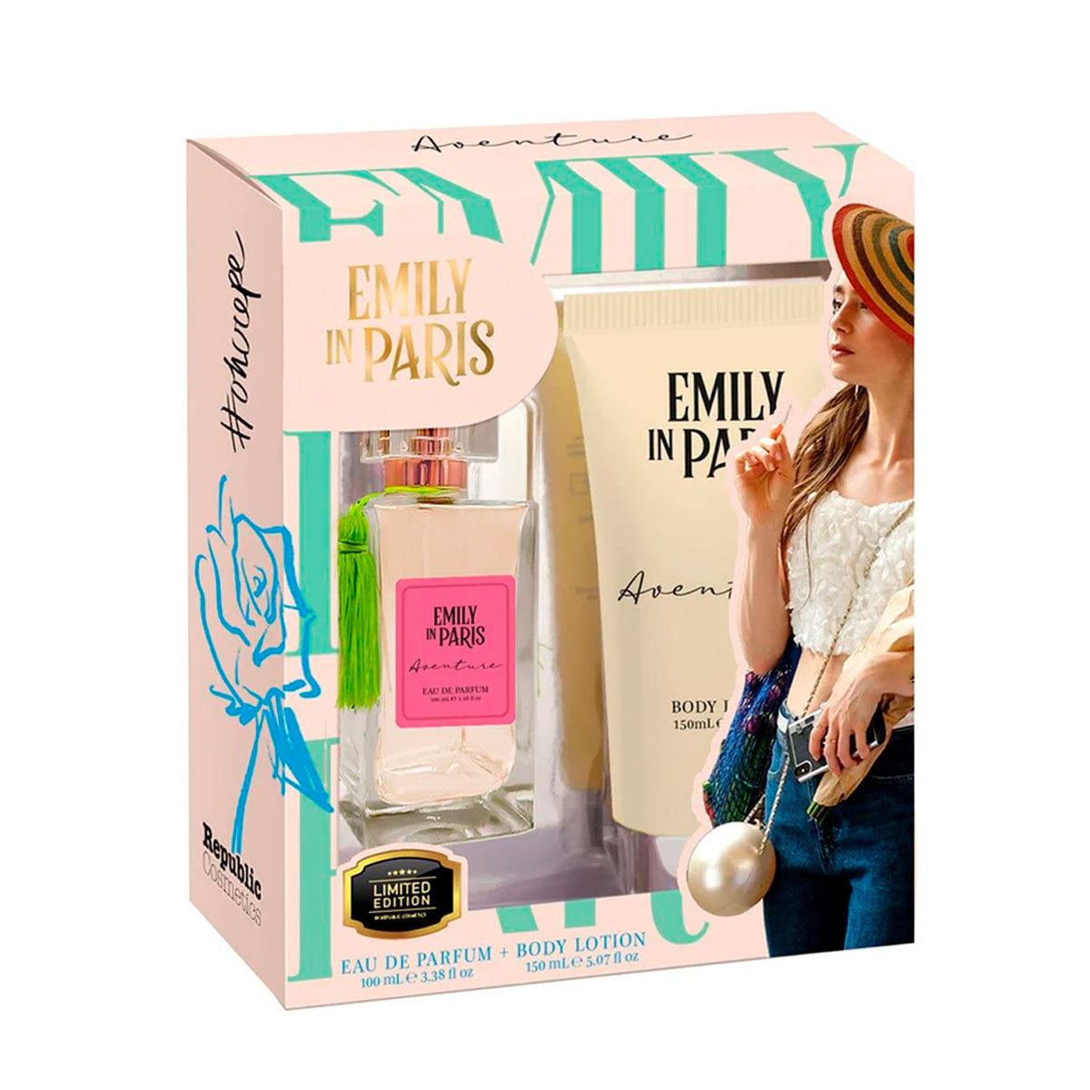 Emily In Paris, Set De Perfume + Lociã³n Para El Cuerpo