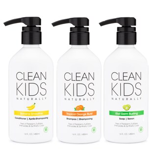 Foto 1 | Set De Baño Gabriel Cosmetics Clean Kids Naturally Champú, Acondicionador Y Jabón De Manos - Venta Internacional.