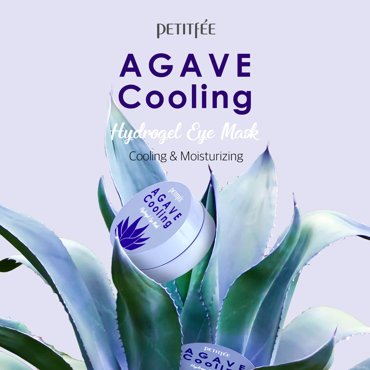 Foto 2 | Mascarilla Para Ojos Petitfee Agave Cooling Hydrogel Con 5% De Energía Azul - Venta Internacional.