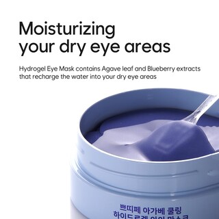 Foto 6 | Mascarilla Para Ojos Petitfee Agave Cooling Hydrogel Con 5% De Energía Azul - Venta Internacional.