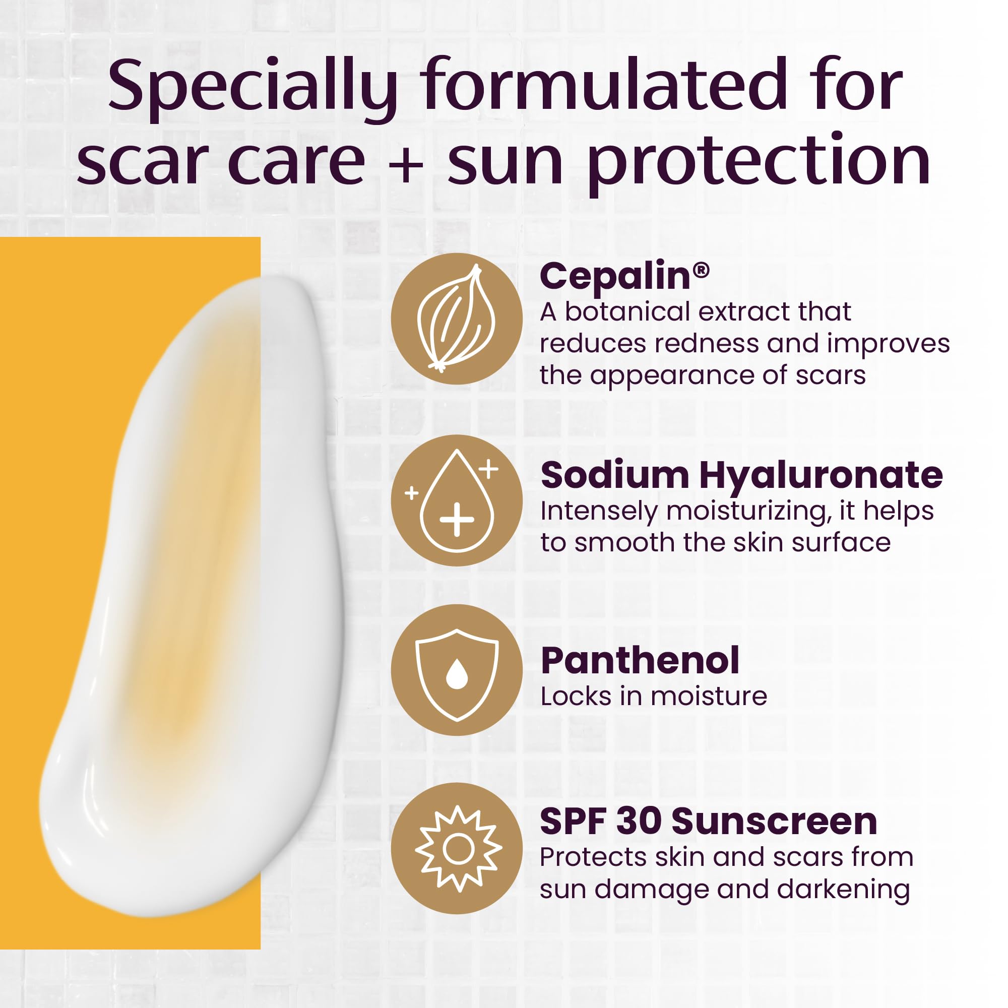 Foto 4 pulgar | Crema Para Cicatrices Mederma Plus, Protector Solar Spf 30, 40 G (2 X 20 G) - Venta Internacional.