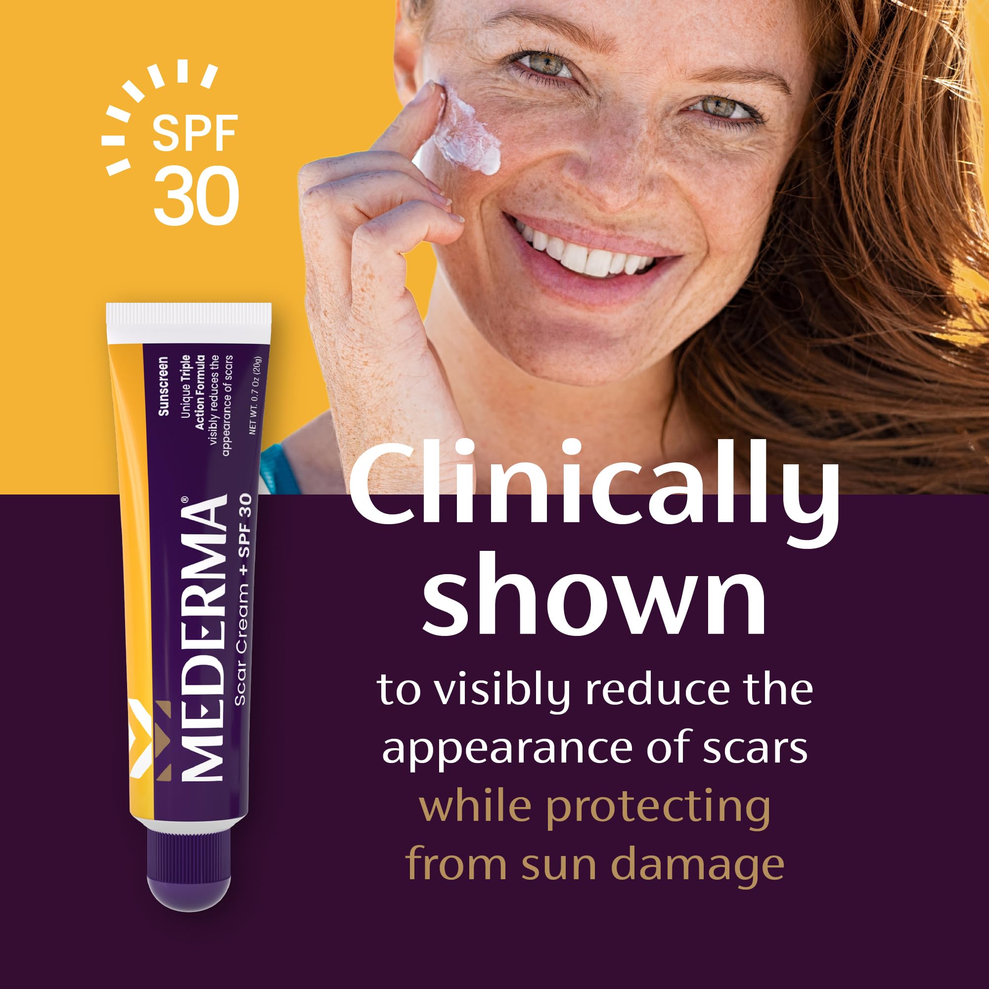 Foto 5 pulgar | Crema Para Cicatrices Mederma Plus, Protector Solar Spf 30, 40 G (2 X 20 G) - Venta Internacional.