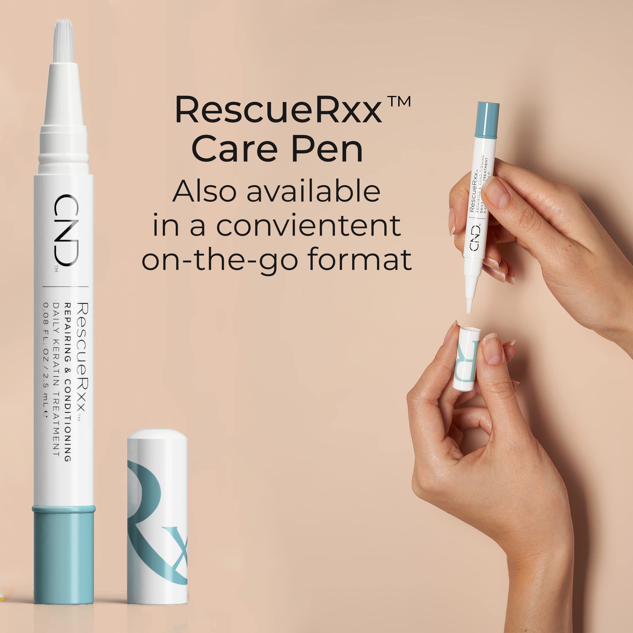 Foto 7 pulgar | Tratamiento Para El Cuidado De Las Uñas Cnd Rescuerxx Keratin 3,7 Ml (paquete De 40) - Venta Internacional.
