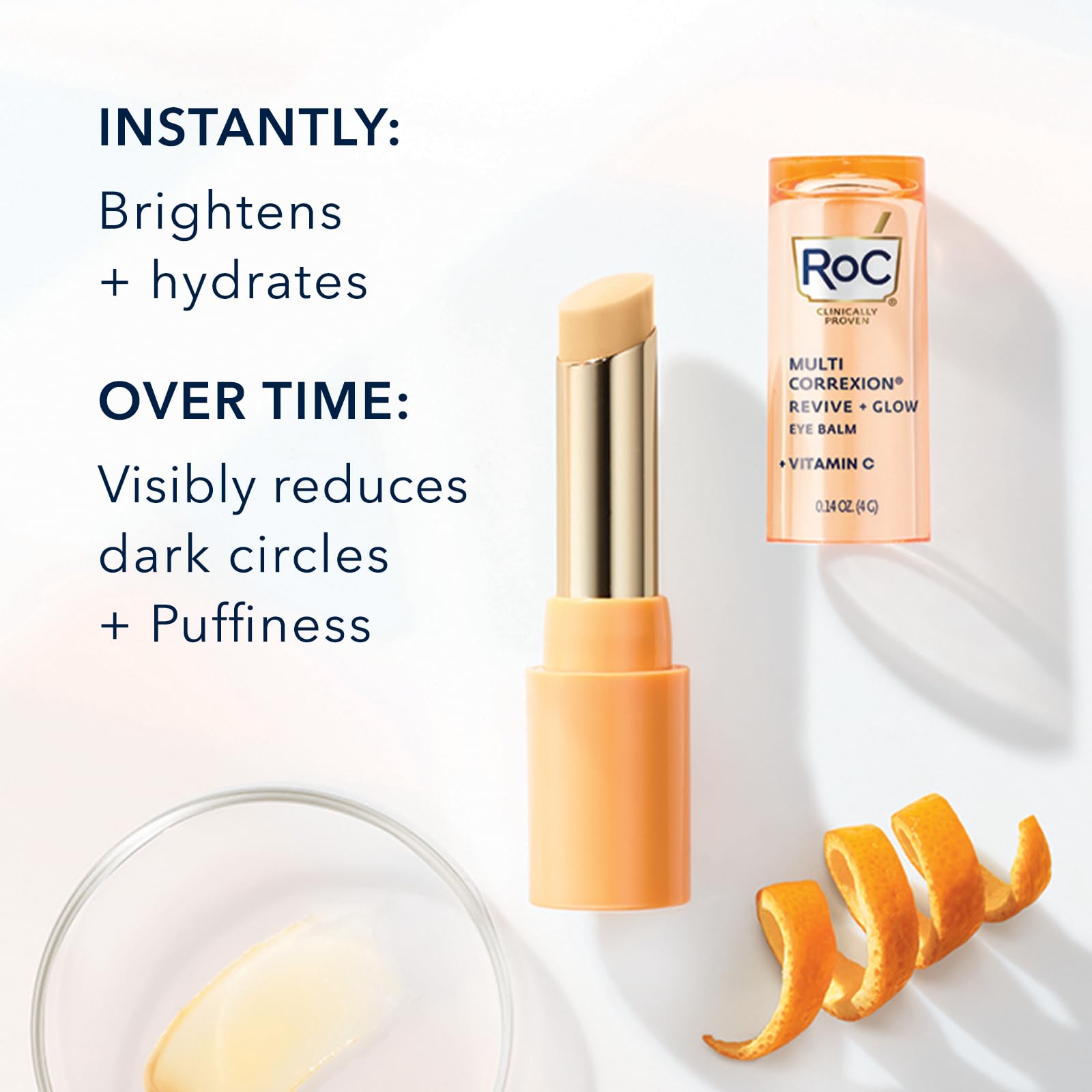 Foto 5 pulgar | Bálsamo Para Ojos Roc Multi Correxion Revive + Glow Vitamina C, 4 Ml - Venta Internacional.