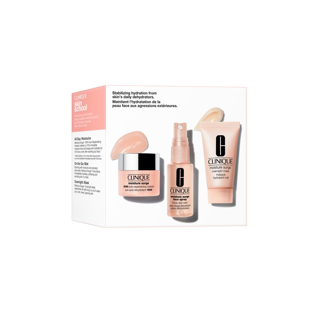 Foto 1 | Set De Material Escolar Skin Clinique Glowing Skin Con Hidratante - Venta Internacional.