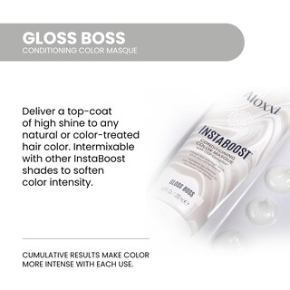 Foto 2 | Mascarilla Acondicionadora Aloxxi Instaboost Glossy Color 200 Ml - Venta Internacional.