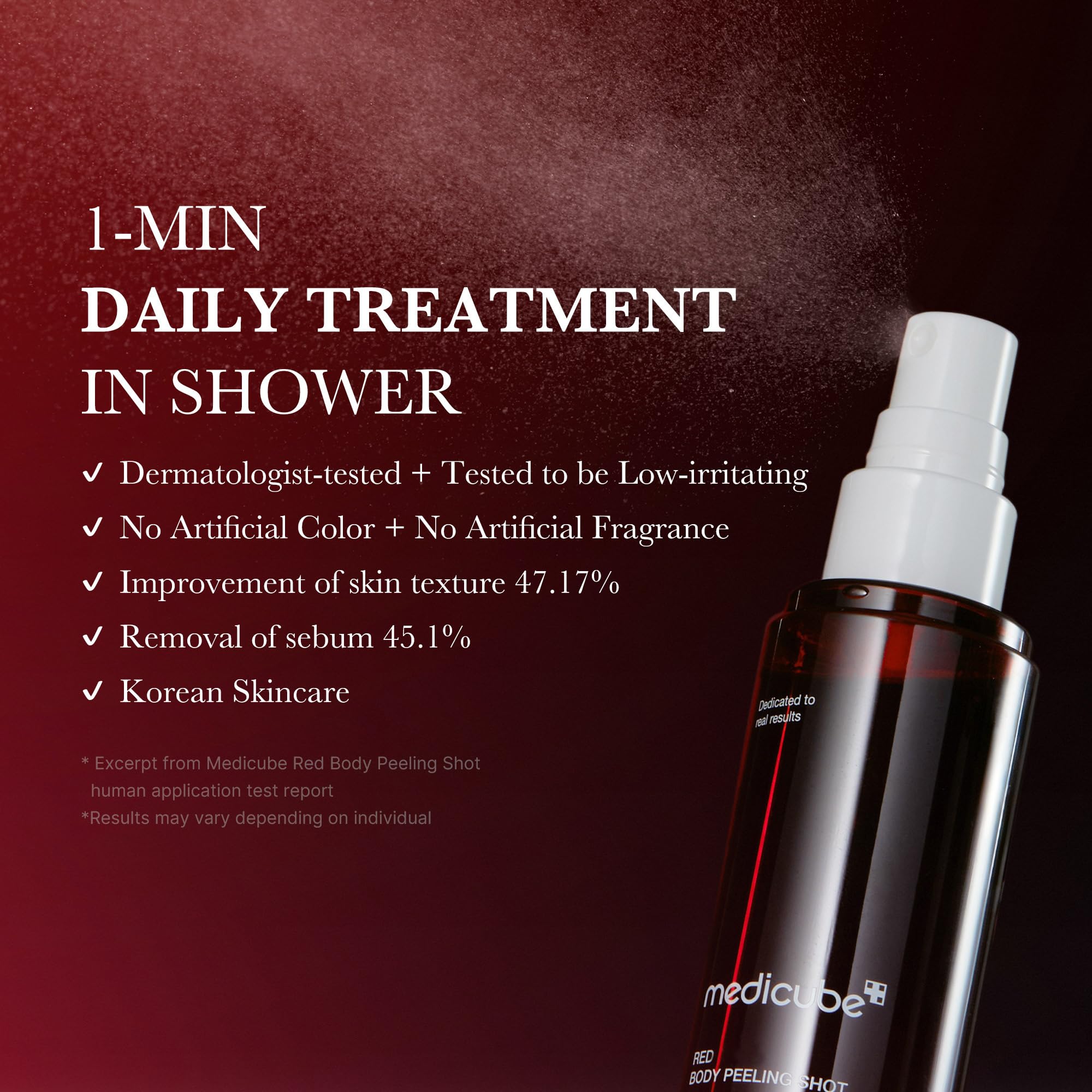 Foto 6 pulgar | Limpiador Corporal Medicube Red Body Peeling Shot 115 Ml - Venta Internacional.