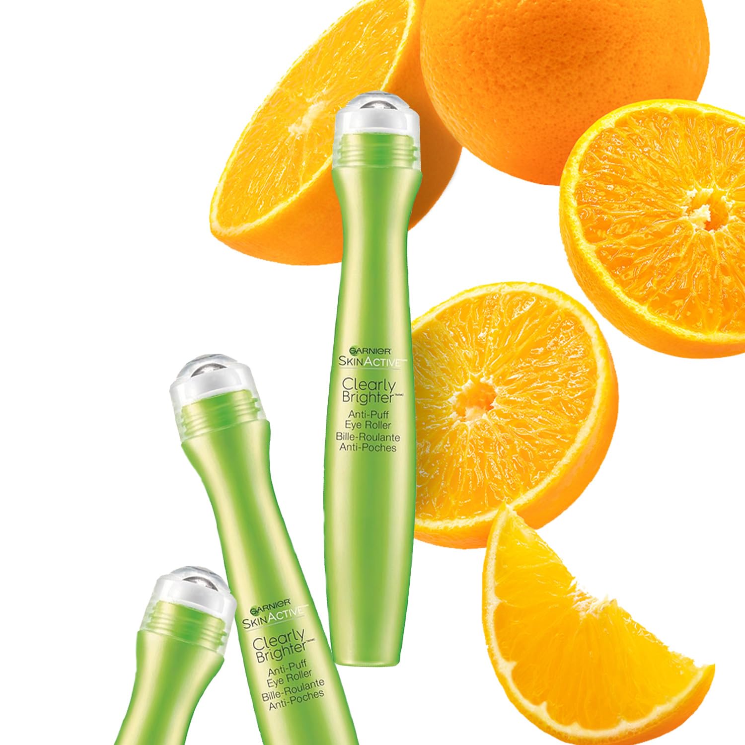 Foto 4 pulgar | Eye Roller Garnier Clearly Brighter Anti-puff 15 Ml (x3) - Venta Internacional.