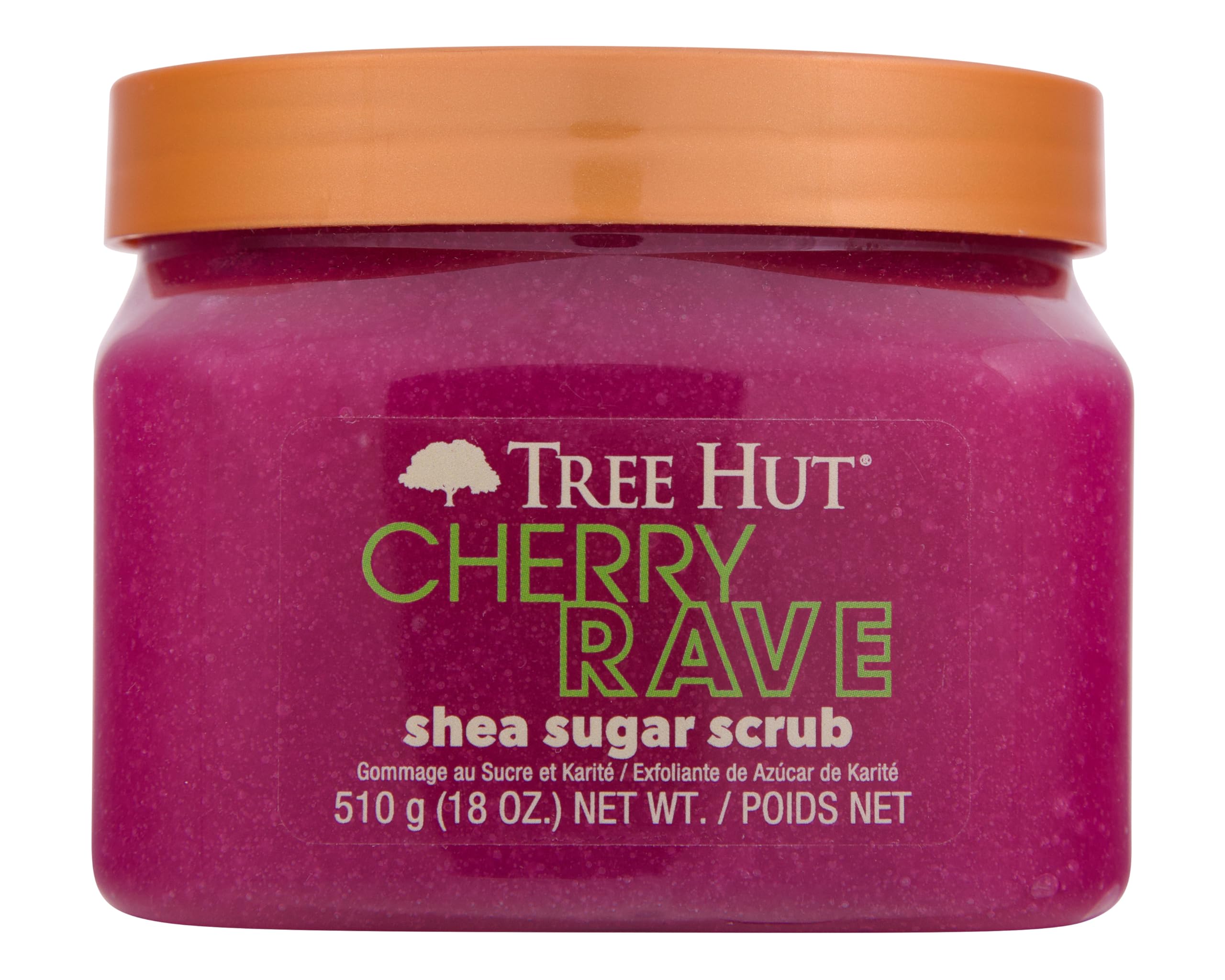 Foto 2 pulgar | Exfoliante De Azúcar Tree Hut Cherry Rave Shea 530 Ml Ultrahidratante - Venta Internacional.