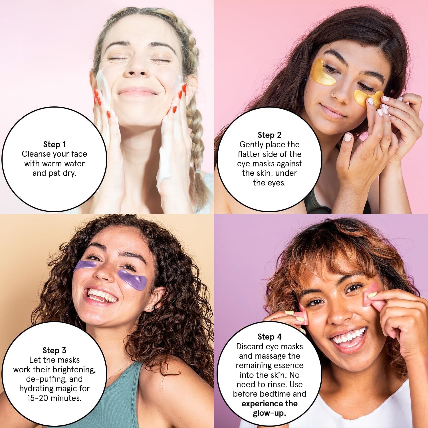 Foto 7 | Parches Para Debajo De Los Ojos Grace & Stella Para Ojos Hinchados Y Ojeras - Venta Internacional.