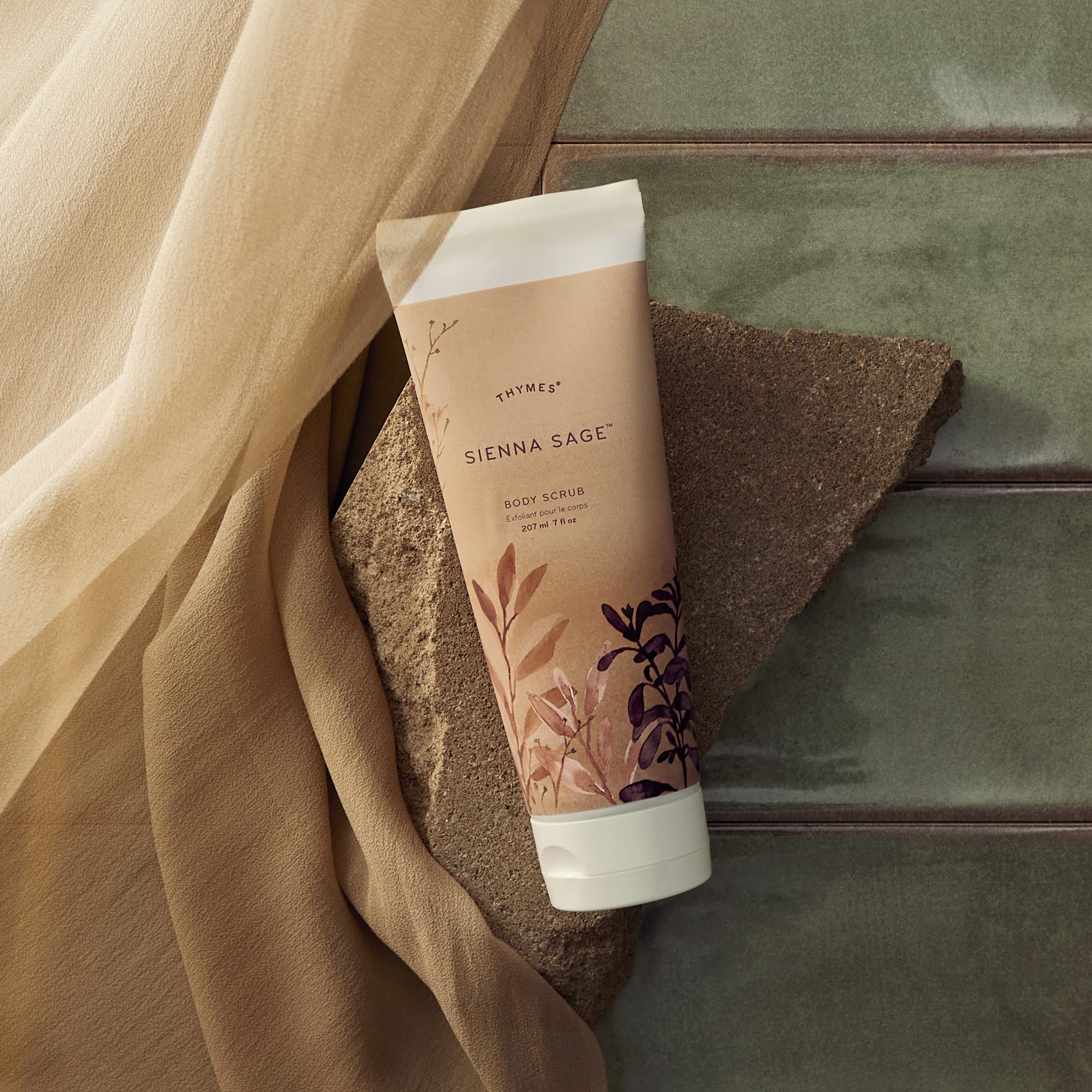 Foto 4 | Exfoliante Corporal Thymes Sienna Sage, Hidratante Y Exfoliante, 200 Ml - Venta Internacional.