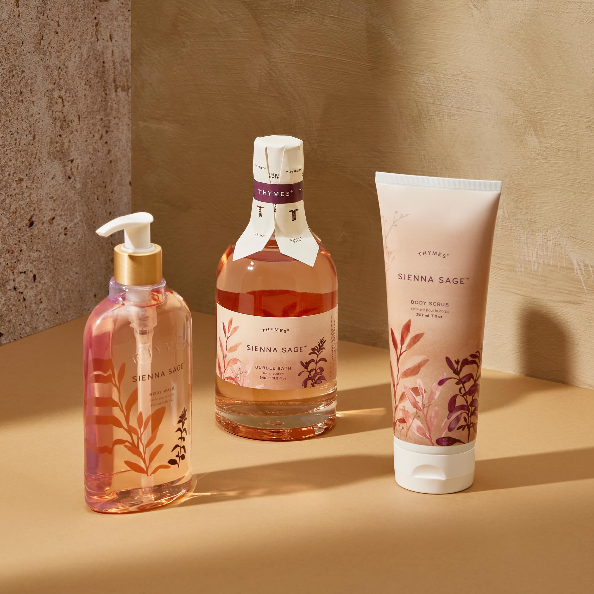 Foto 5 | Exfoliante Corporal Thymes Sienna Sage, Hidratante Y Exfoliante, 200 Ml - Venta Internacional.