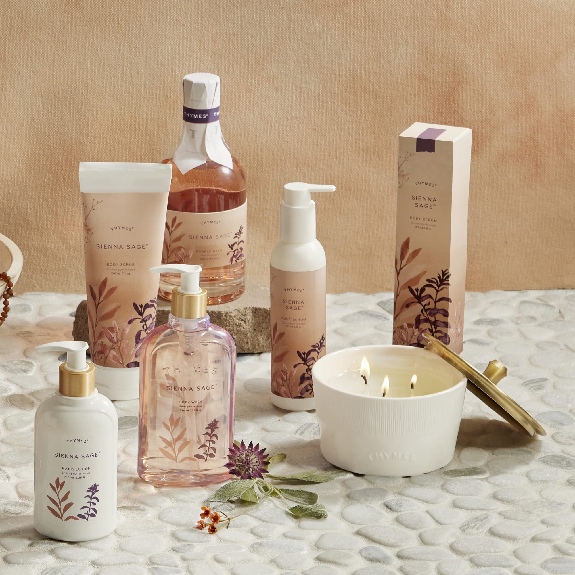 Foto 6 | Exfoliante Corporal Thymes Sienna Sage, Hidratante Y Exfoliante, 200 Ml - Venta Internacional.