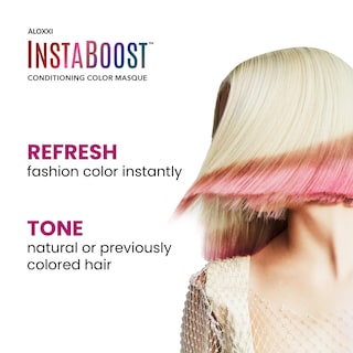 Foto 3 | Mascarilla Acondicionadora Aloxxi Instaboost Pink Color 200 Ml - Venta Internacional.