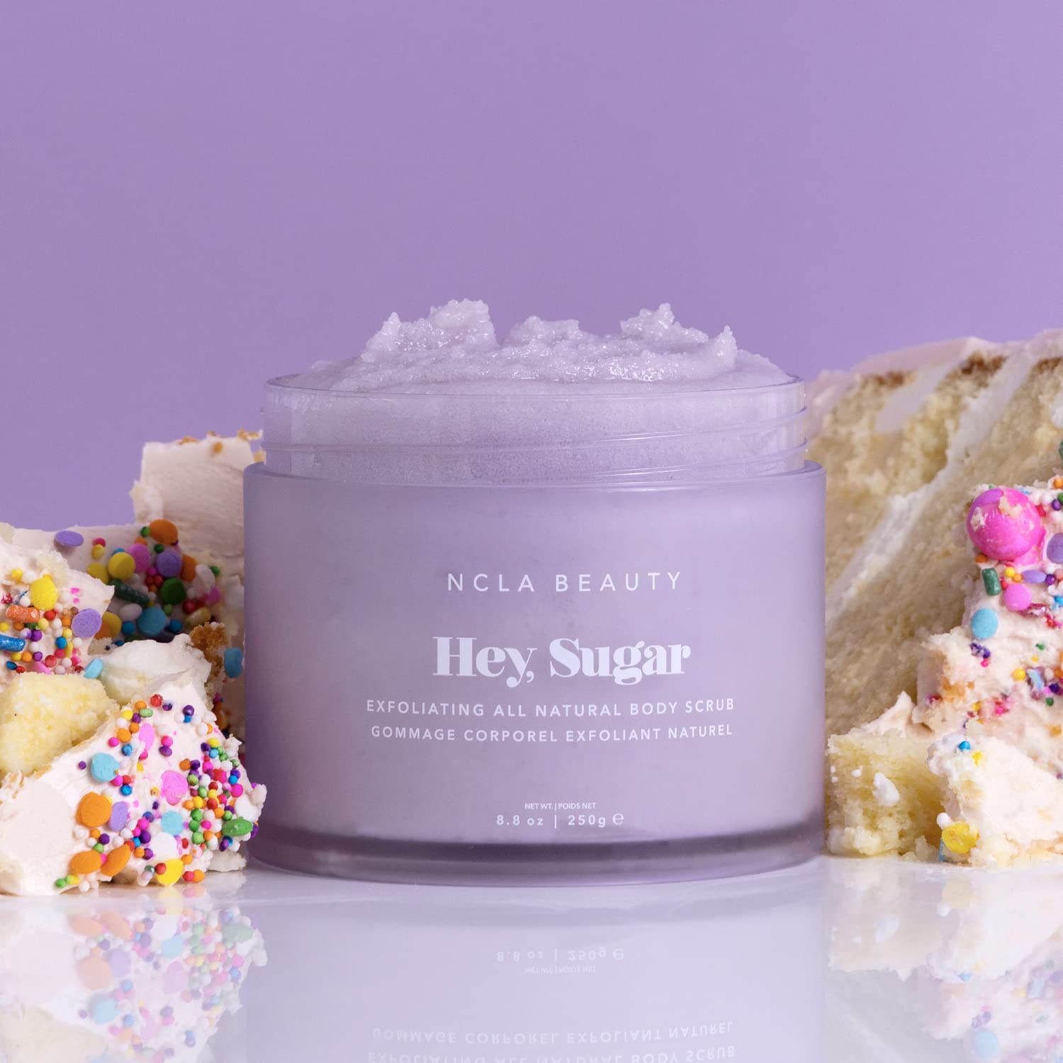 Foto 6 pulgar | Exfoliante Corporal Ncla Hey, Sugar Natural Clean, Pastel De Cumpleaños No Tóxico - Venta Internacional.