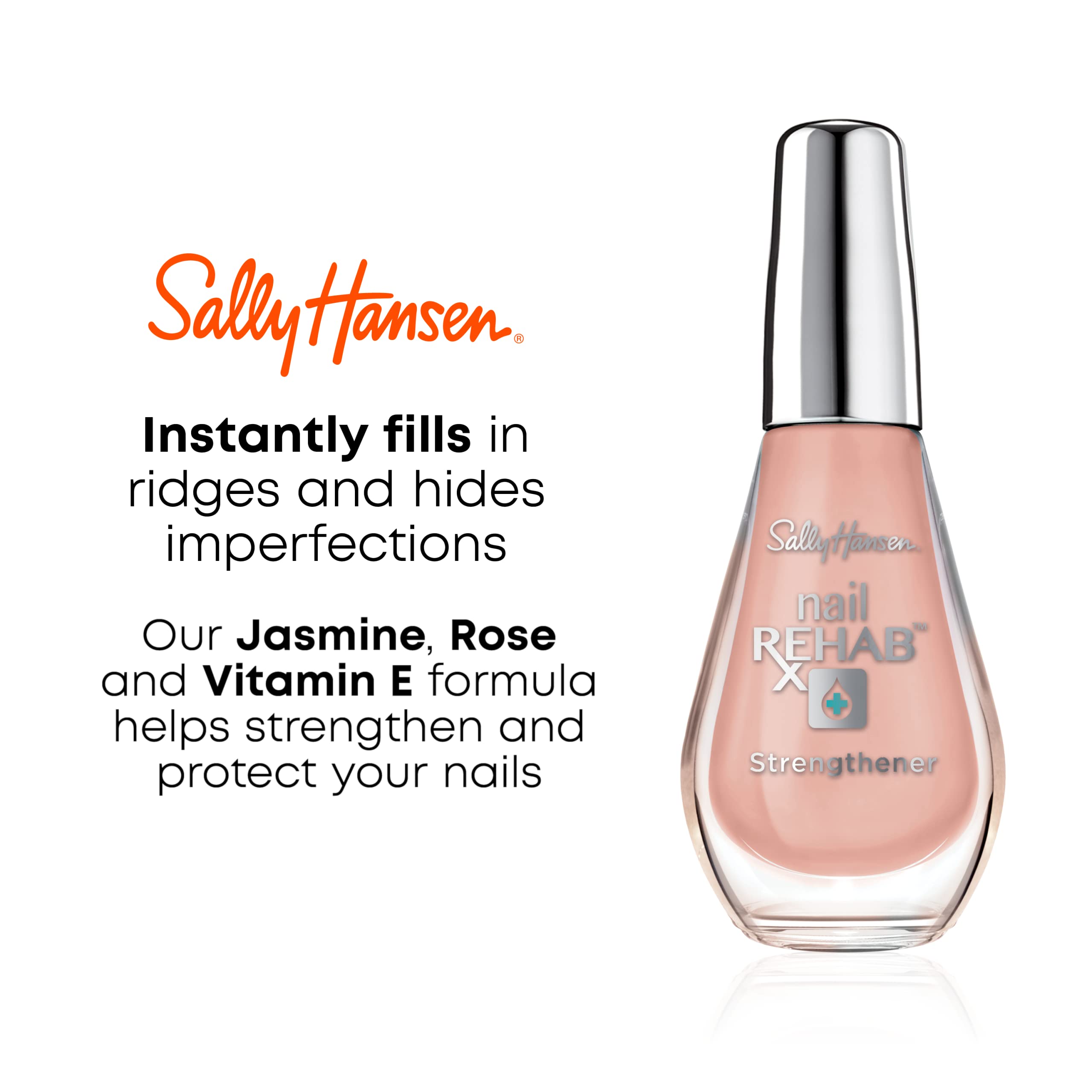 Foto 2 | Sérum Fortalecedor Y Protector De Uñas Nail Rehab Sally Hansen - Venta Internacional.