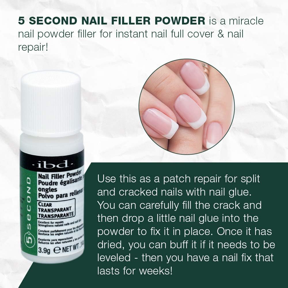 Foto 4 pulgar | Relleno De Uñas En Polvo Ibd 5 Segundos Para Uñas Naturales Y Artificiales - Venta Internacional.