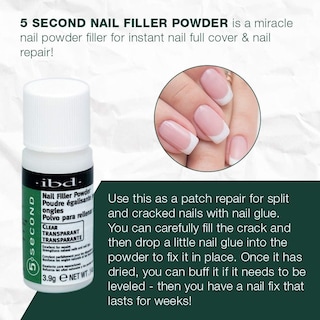 Foto 3 | Relleno De Uñas En Polvo Ibd 5 Segundos Para Uñas Naturales Y Artificiales - Venta Internacional.