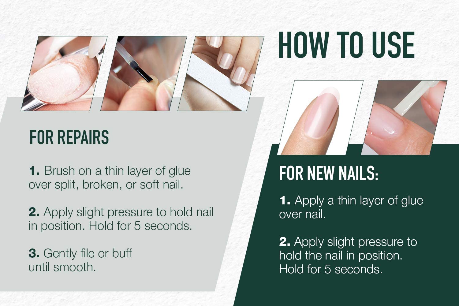 Foto 5 | Relleno De Uñas En Polvo Ibd 5 Segundos Para Uñas Naturales Y Artificiales - Venta Internacional.