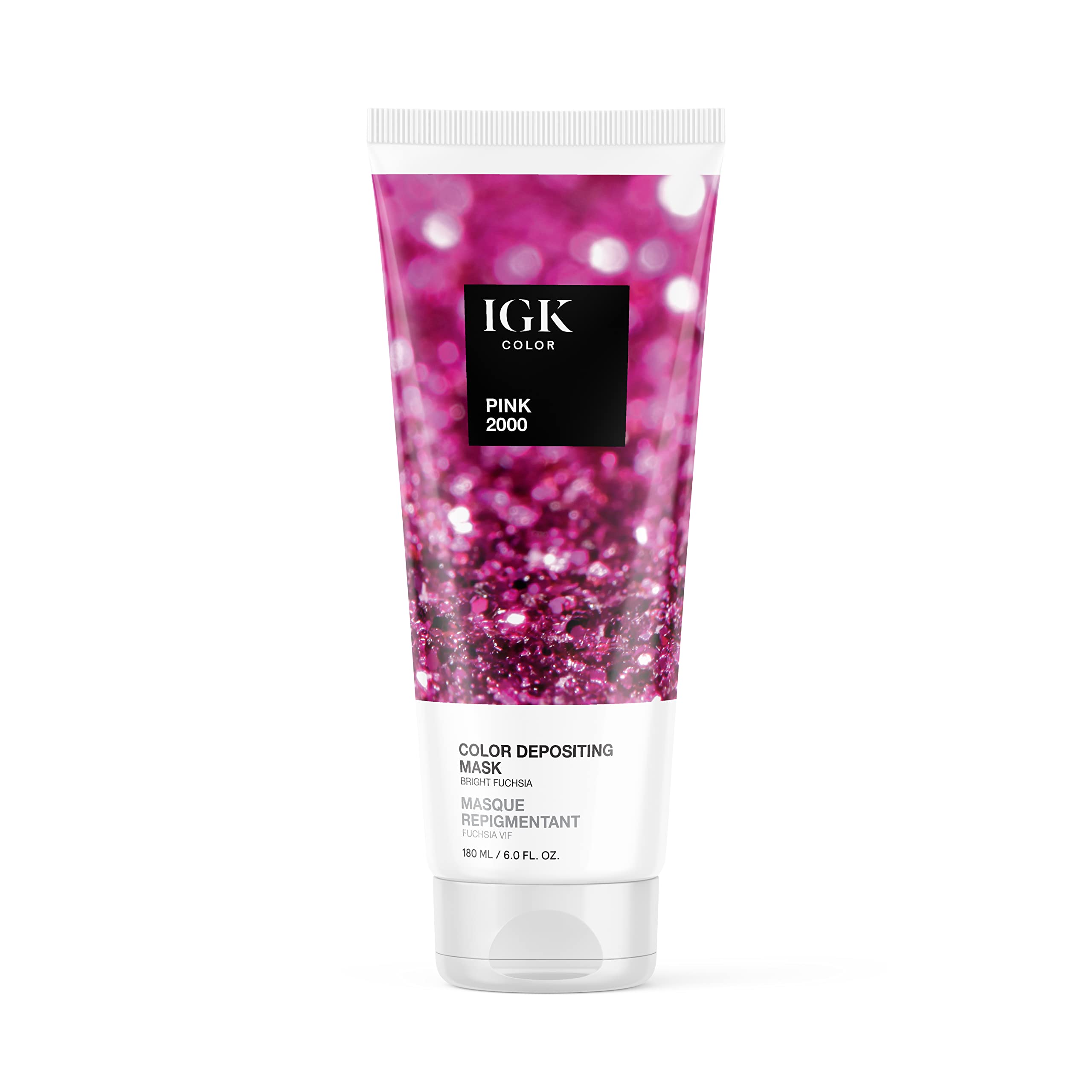 Foto 2 pulgar | Mascarilla Depositante De Color Igk Fucsia Pink 2000 Ml - Venta Internacional.