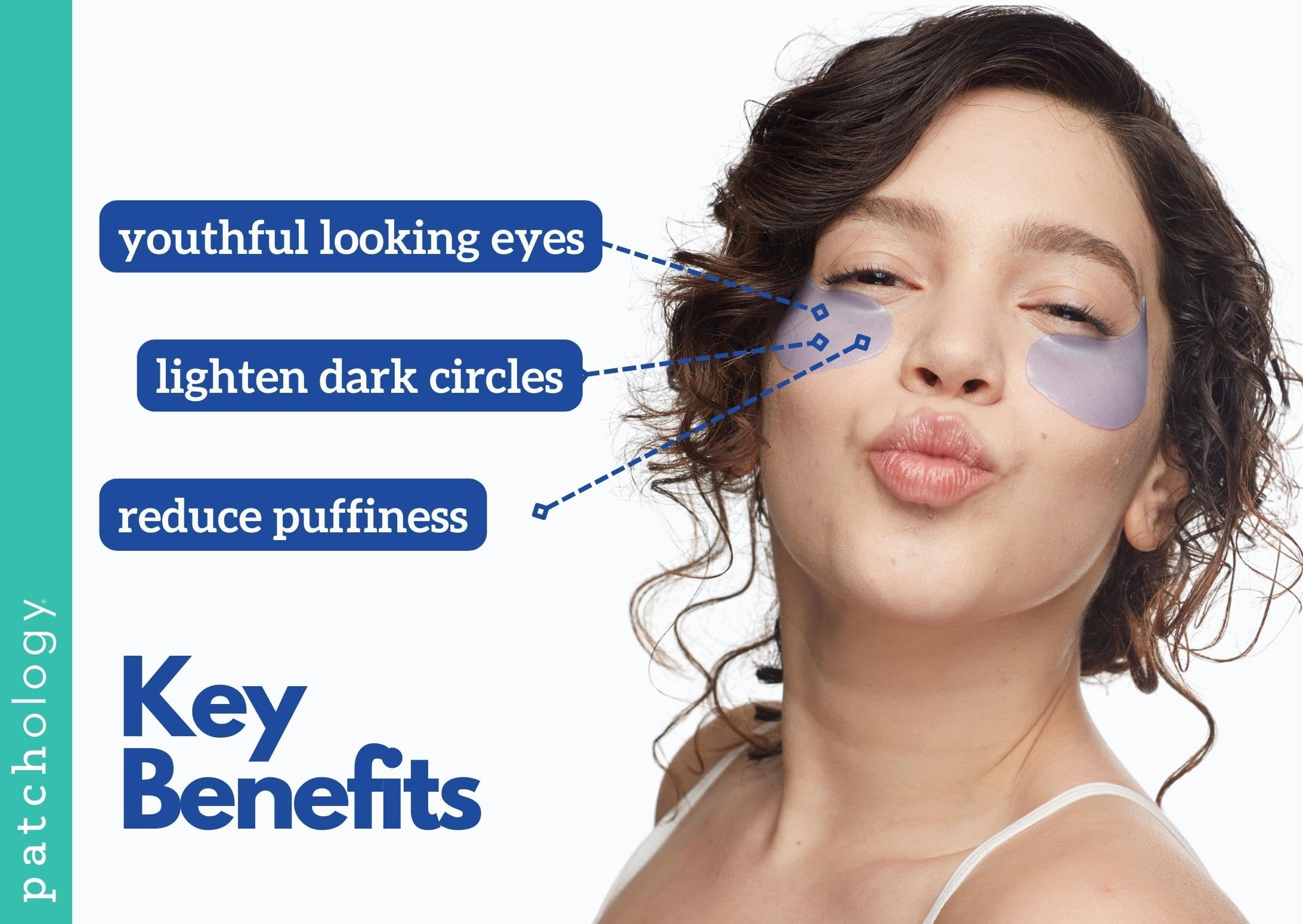 Foto 2 | Parches De Gel Para Ojos Patchology Restoring Con Retinol Y Colágeno - Venta Internacional.