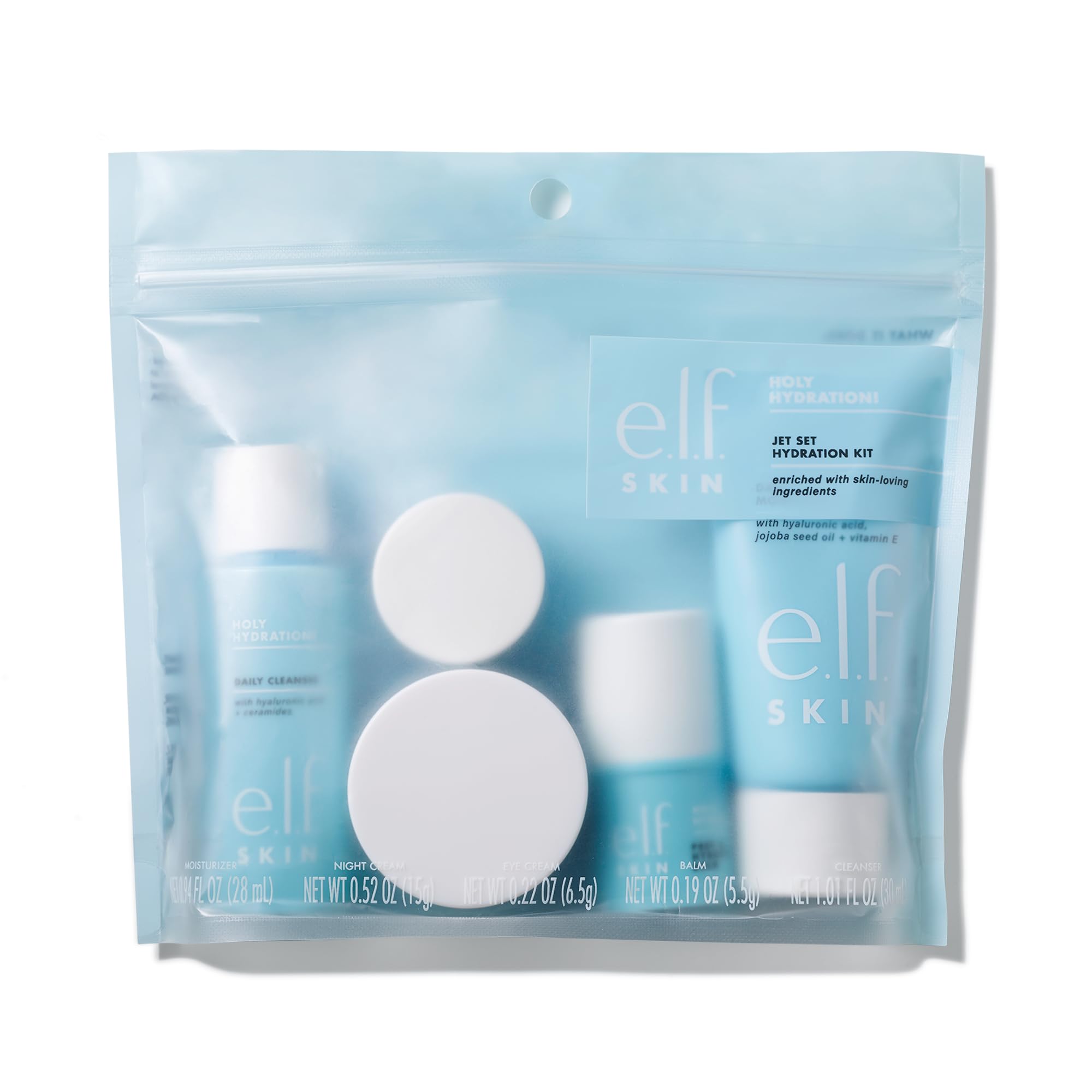 Foto 1 | Set De Cuidado De La Piel E.l.f. Jet Set, Kit De Hidratación Travel Vegan - Venta Internacional.