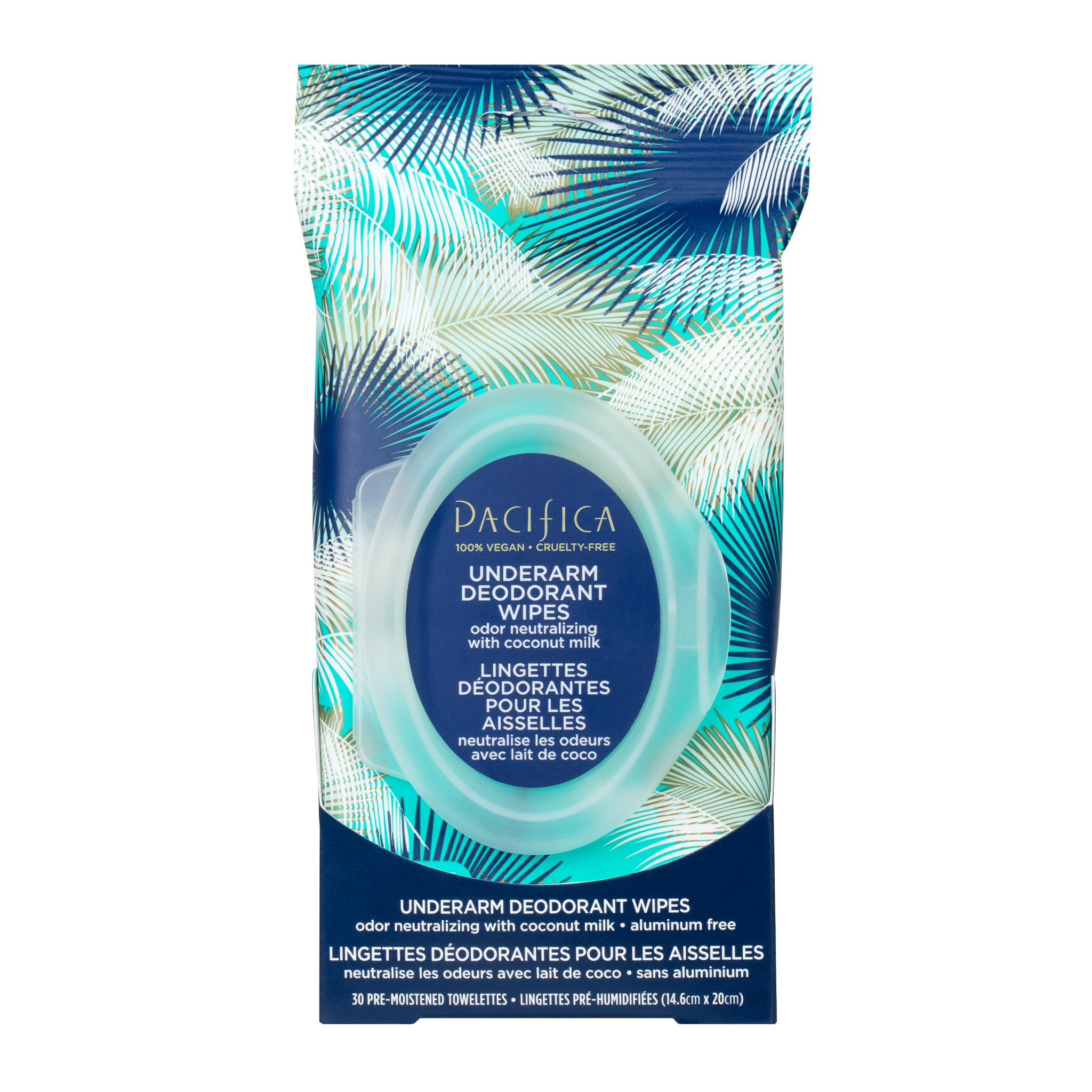 Foto 6 pulgar | Toallitas Desodorantes Pacifica Beauty Con Leche De Coco, 30 Unidades - Venta Internacional.