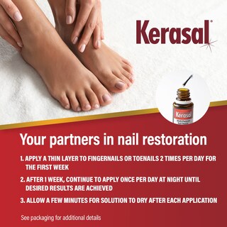Foto 5 | Solución Reparadora De Uñas Kerasal, Multiusos, 12,7 Ml, Para Uñas - Venta Internacional.