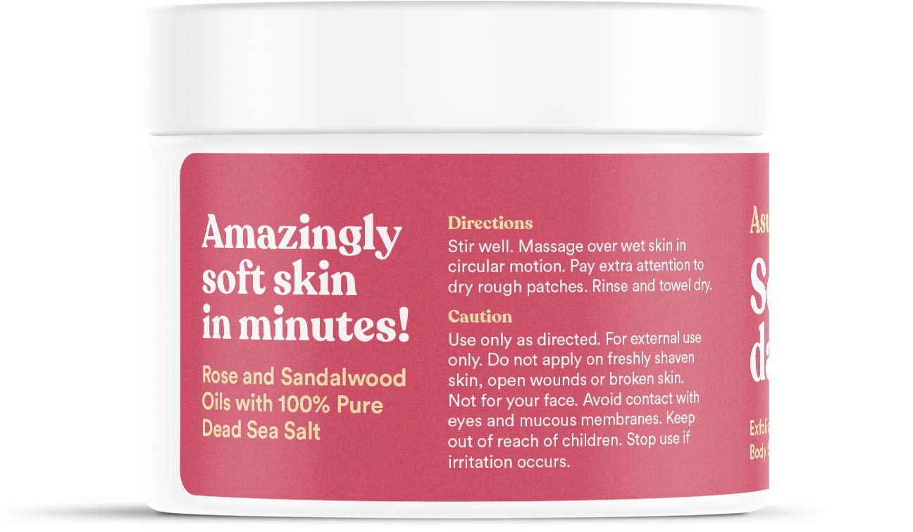 Foto 3 pulgar | Exfoliante Corporal Asutra Sal Del Mar Muerto Con Aceite Esencial 480 Ml - Venta Internacional.