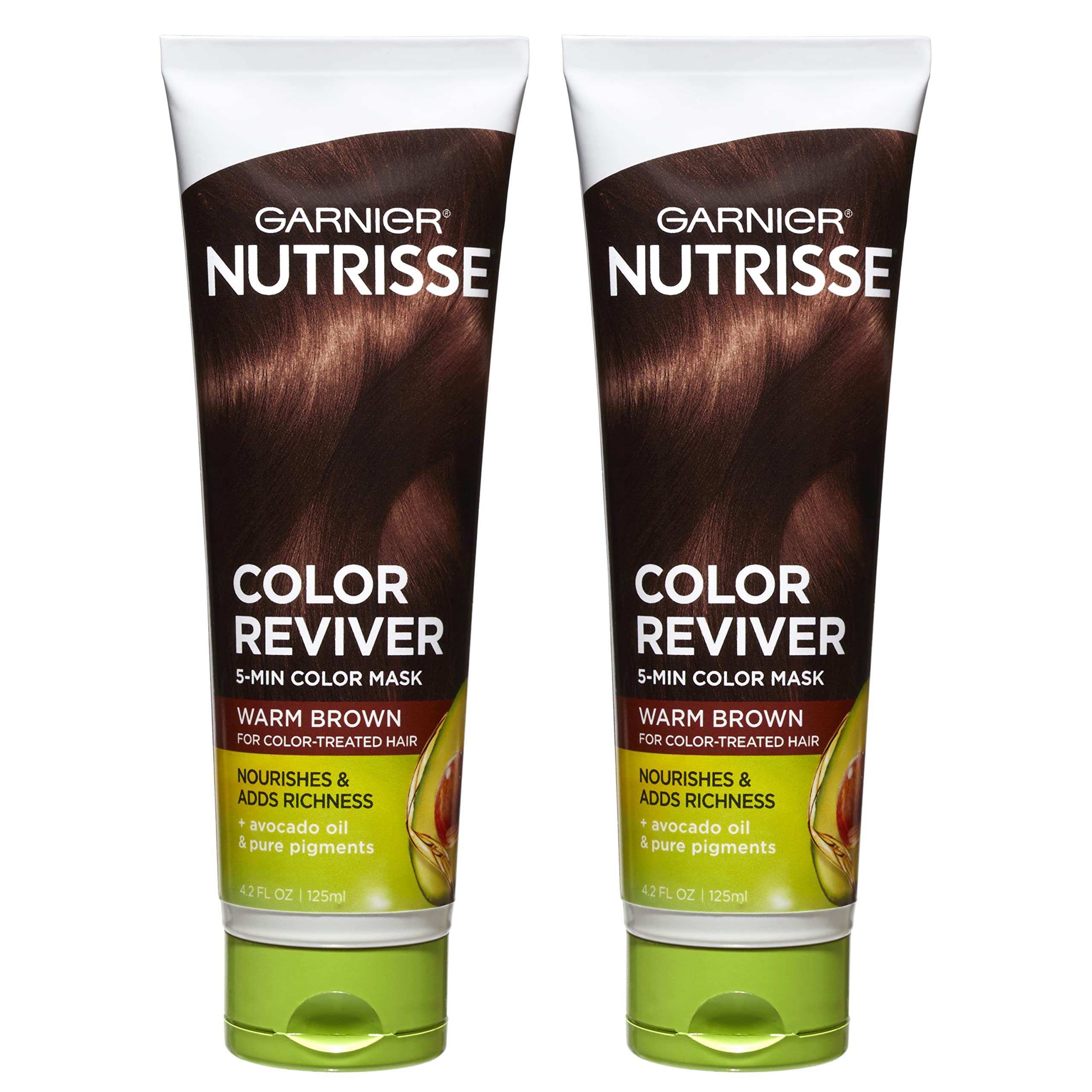 Foto 2 pulgar | Mascarilla Para Teñir El Cabello Garnier Nutrisse Color Reviver Warm Brown - Venta Internacional.