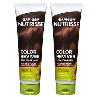 Foto 1 | Mascarilla Para Teñir El Cabello Garnier Nutrisse Color Reviver Warm Brown - Venta Internacional.