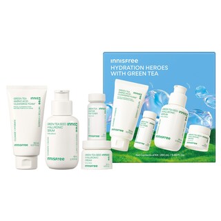 Foto 1 | Kit De Rutina Innisfree Hydration Heroes Con Cuidado De La Piel Con Té Verde - Venta Internacional.