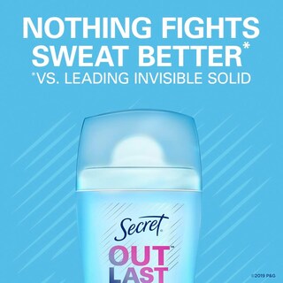 Foto 5 | Desodorante Secret Outlast, 76 Ml, 48 Horas, Protección Contra Olores - Venta Internacional.