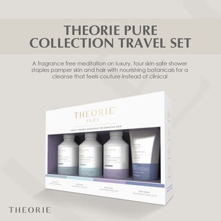 Foto 2 | Champú, Acondicionador Y Exfoliante Travel Set Theorie Pure Collection - Venta Internacional.