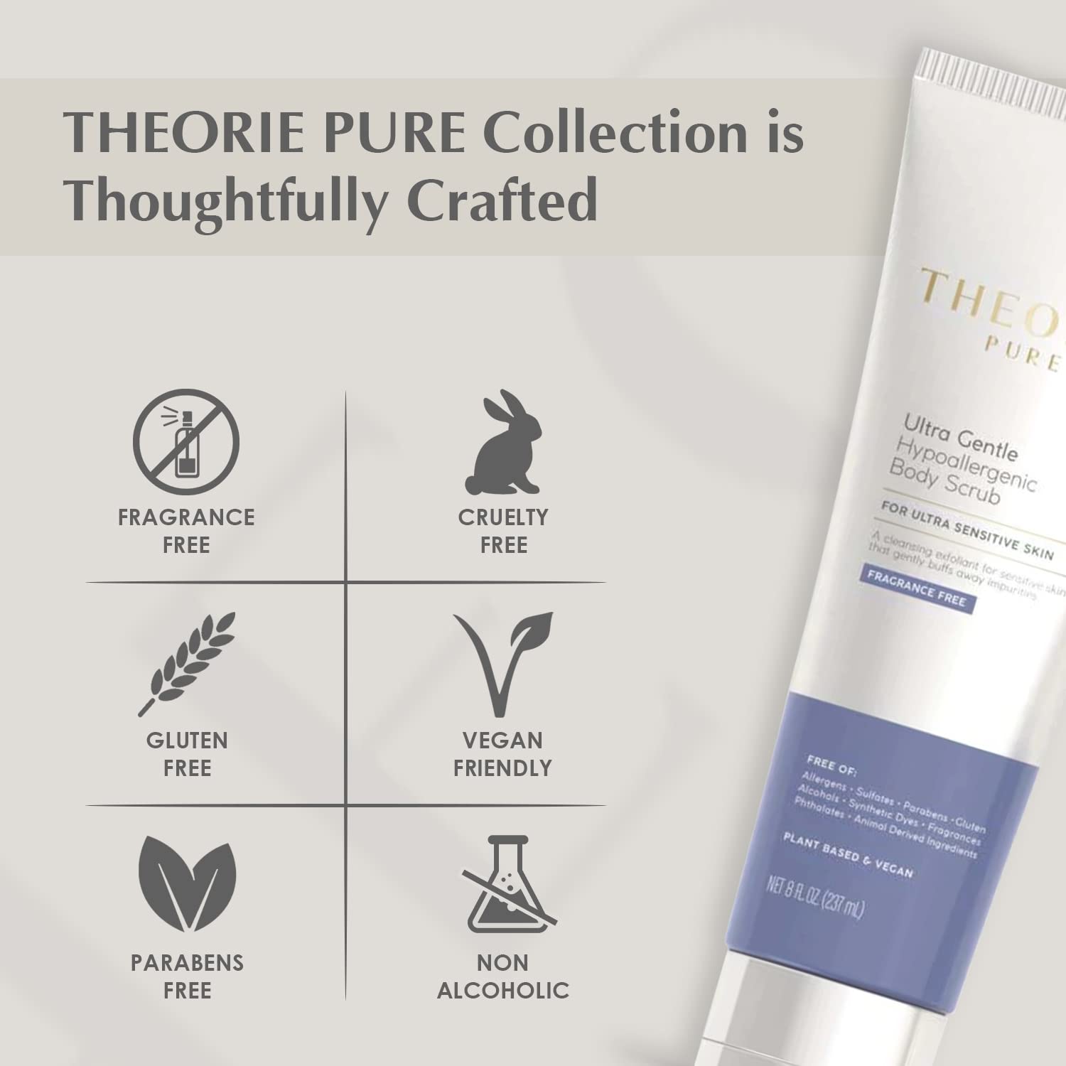 Foto 4 pulgar | Champú, Acondicionador Y Exfoliante Travel Set Theorie Pure Collection - Venta Internacional.