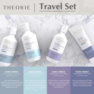 Foto 5 | Champú, Acondicionador Y Exfoliante Travel Set Theorie Pure Collection - Venta Internacional.
