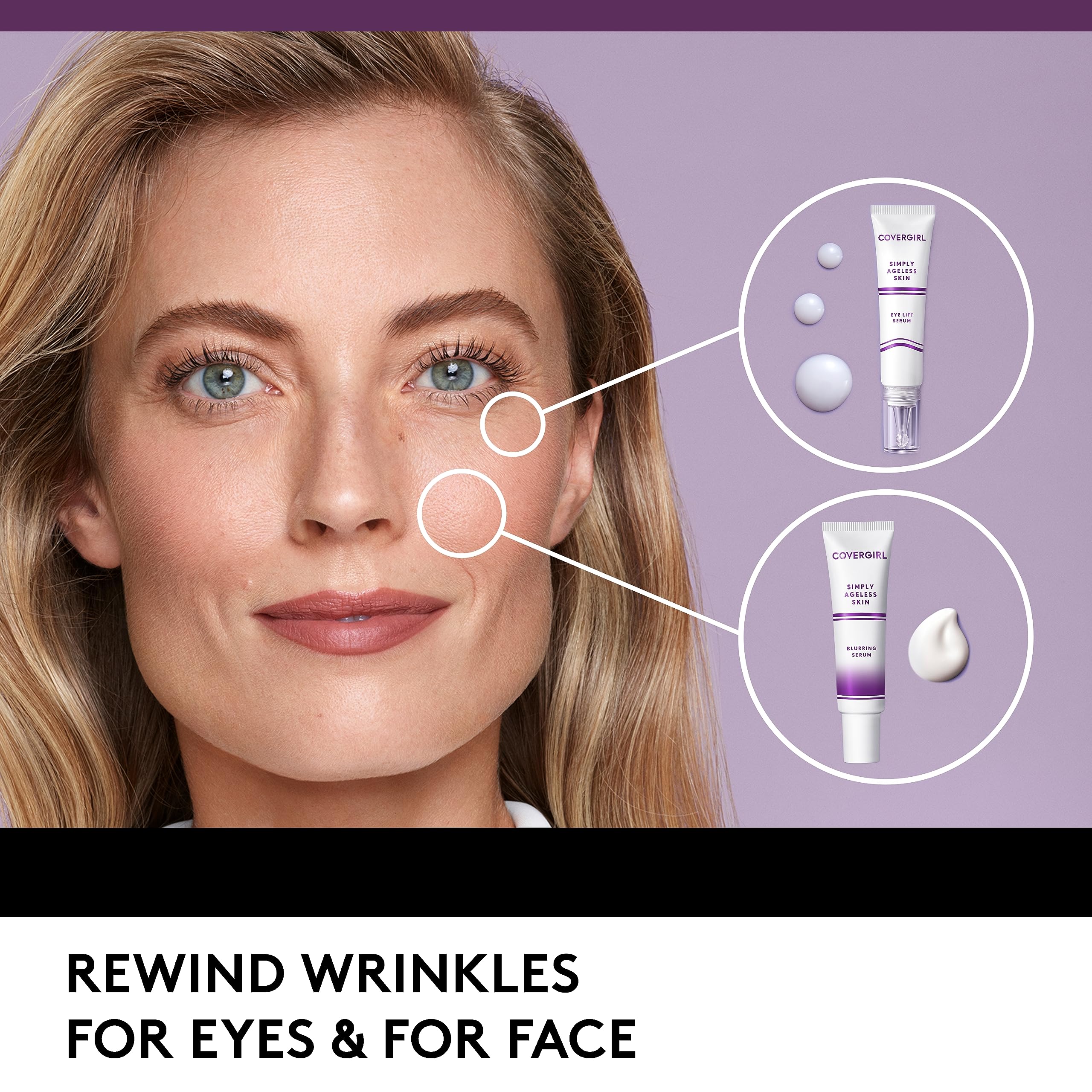 Foto 7 pulgar | Sérum Covergirl Simply Ageless Skin Eye Lift 27 Ml - Venta Internacional.