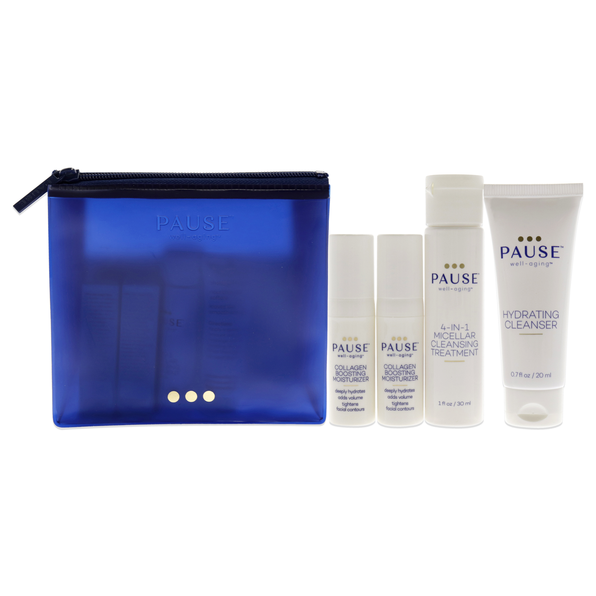 Foto 1 | Limpiador Hidratante Discovery Kit Pause Well-aging, 4 Unidades, 20 Ml - Venta Internacional.