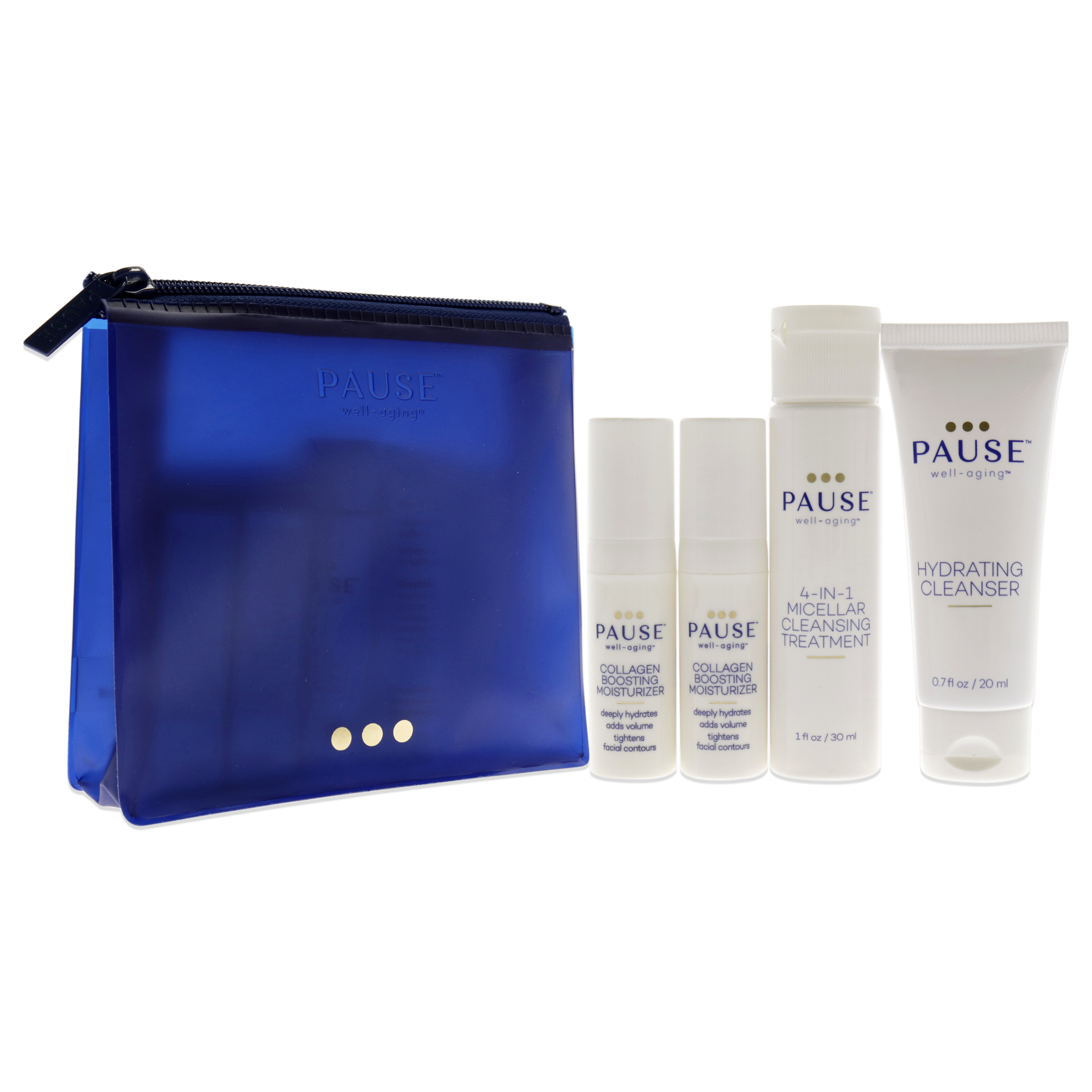 Foto 4 pulgar | Limpiador Hidratante Discovery Kit Pause Well-aging, 4 Unidades, 20 Ml - Venta Internacional.