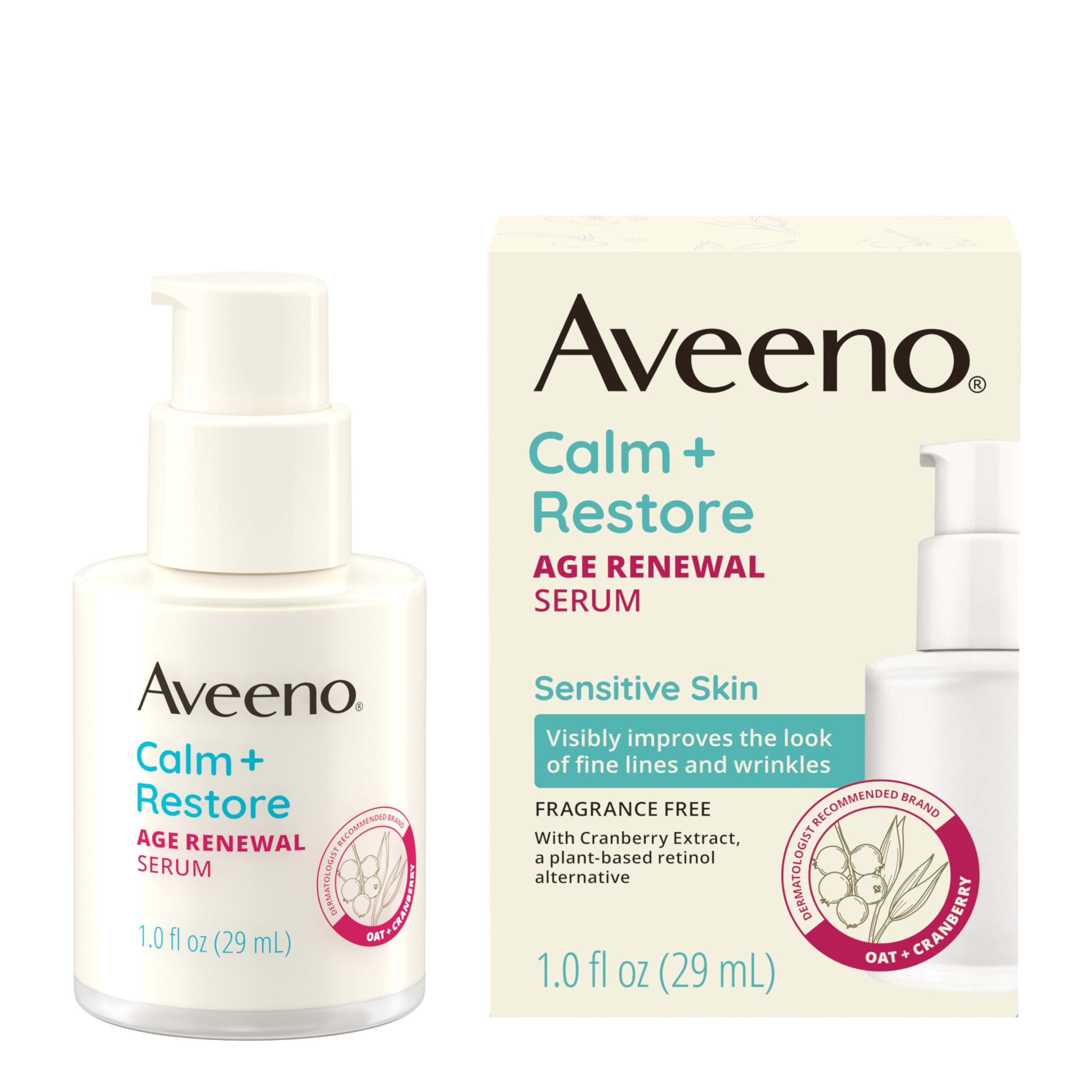 Foto 2 pulgar | Gel Para Ojos Aveeno Calm + Restore Age Renewal Antienvejecimiento 15 Ml - Venta Internacional.