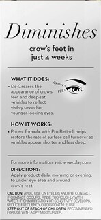 Foto 5 | Crema De Ojos Olay Eyes Pro Retinol Antiarrugas 15ml - Venta Internacional.