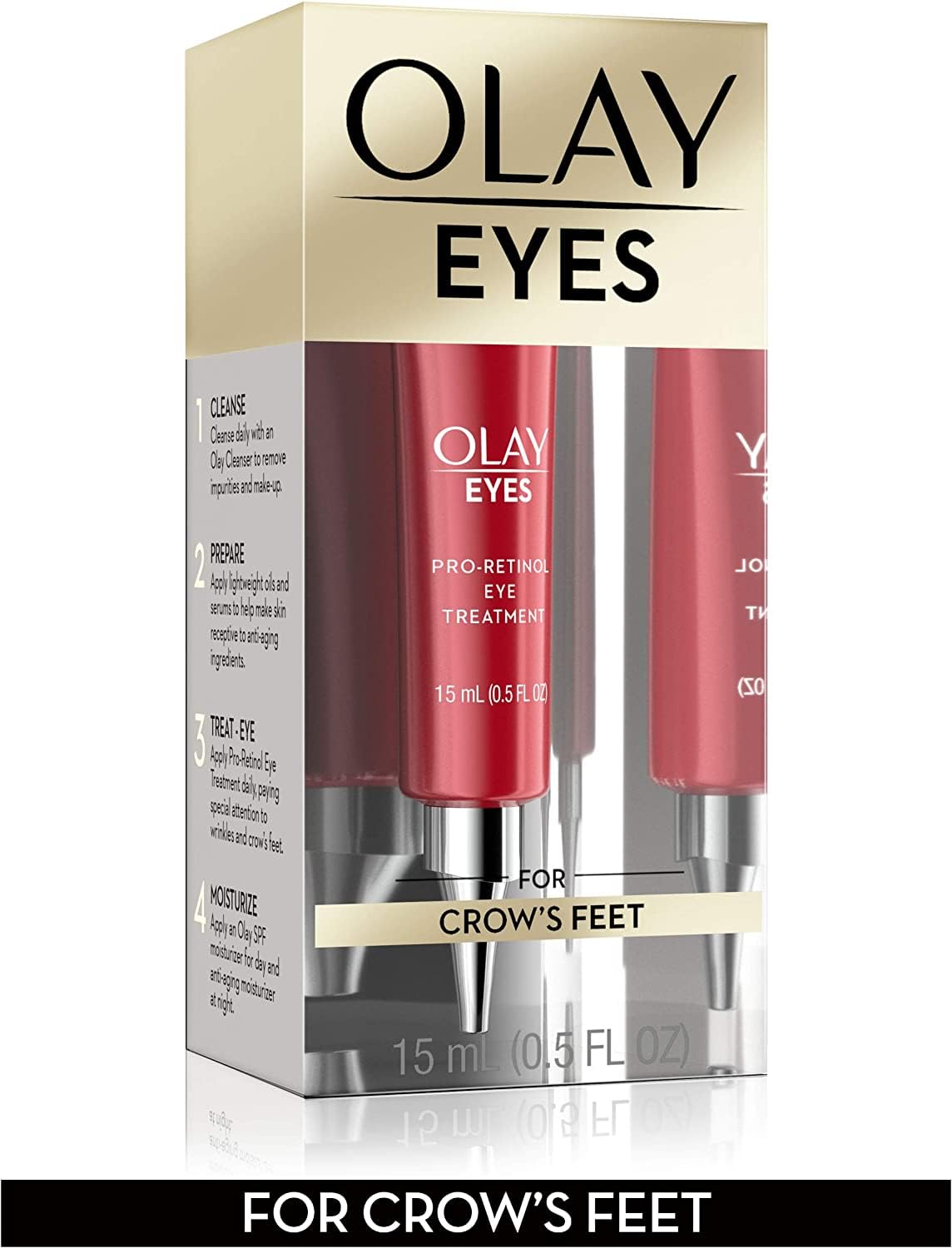 Foto 8 pulgar | Crema De Ojos Olay Eyes Pro Retinol Antiarrugas 15ml - Venta Internacional.