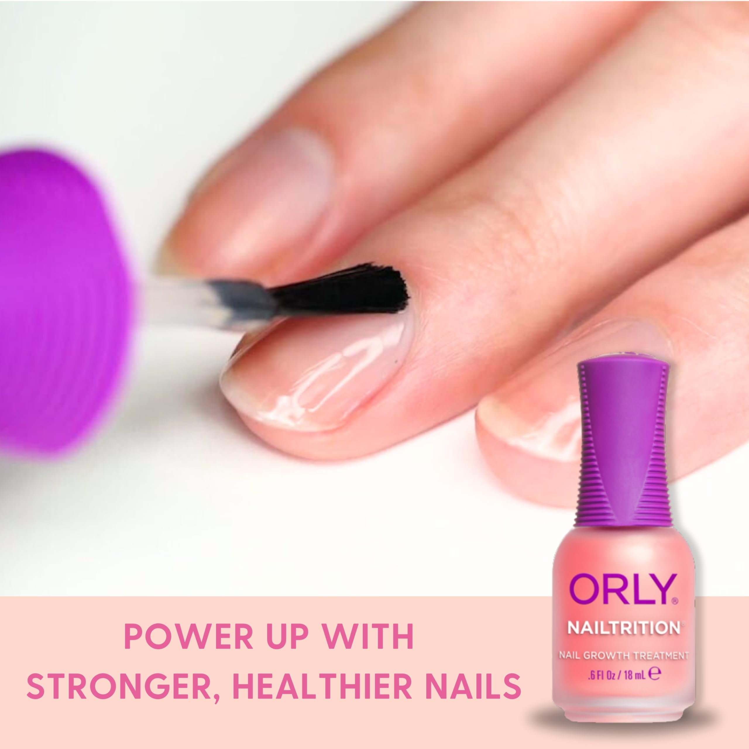 Foto 3 pulgar | Tratamiento Para El Crecimiento De Uñas Orly Nailtrition 18 Ml - Venta Internacional.