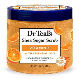Foto 1 | Exfoliante Corporal Dr. Teal's Shea Sugar Citrus Con Aceites Esenciales, 550 Ml - Venta Internacional.
