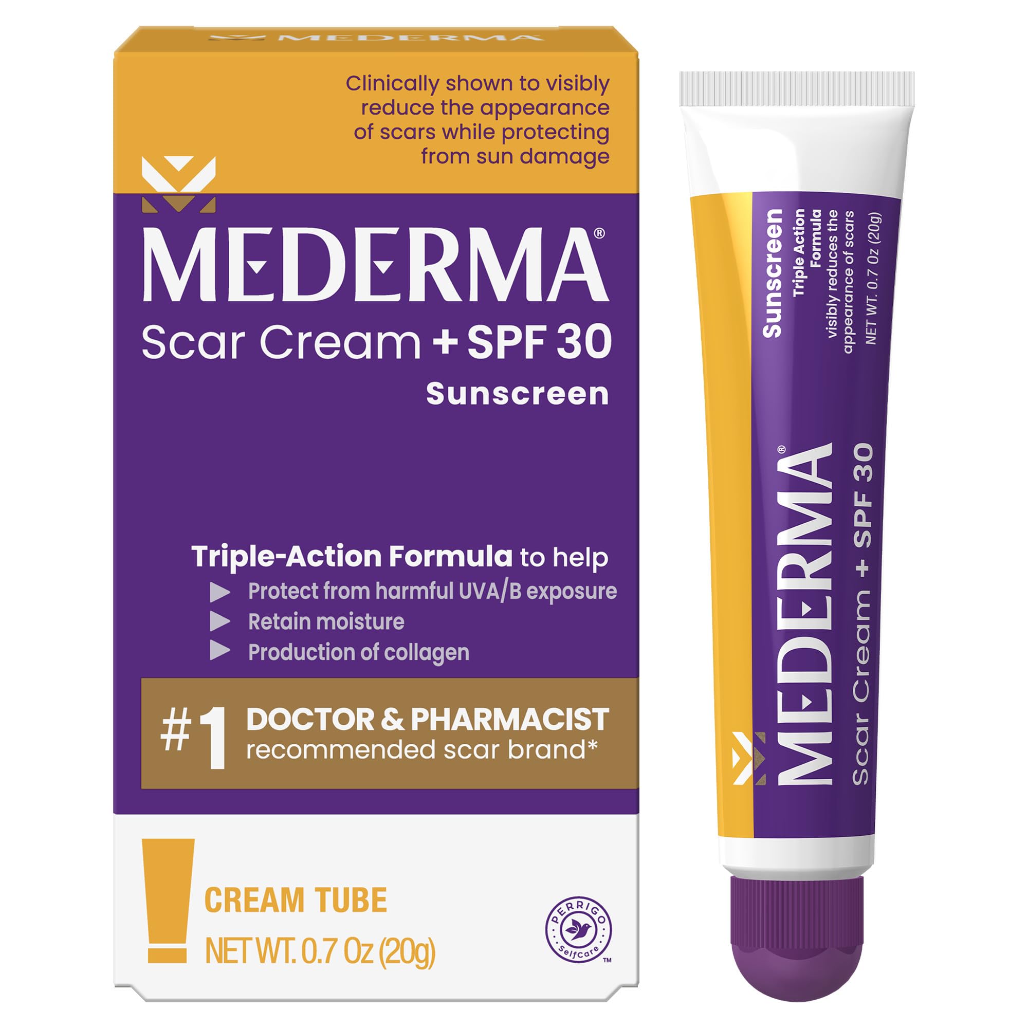 Foto 2 pulgar | Crema Para Cicatrices Mederma Plus Spf 30 Protector Solar 20 G - Venta Internacional.