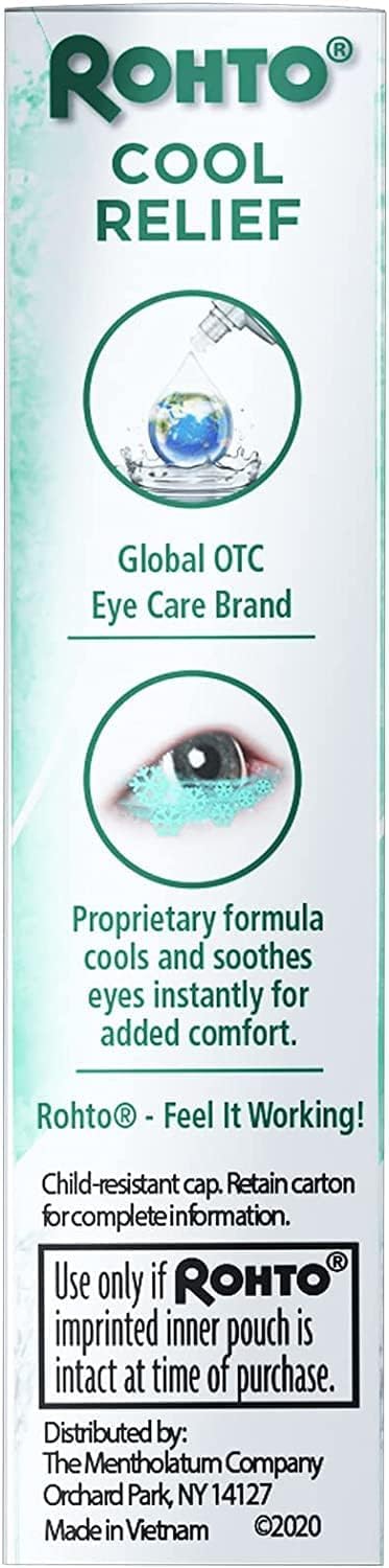Foto 5 pulgar | Gotas Para Los Ojos Rohto Cool Relief, 12 Ml - Venta Internacional.